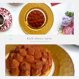 ５層で味わう大人のリッチチョコタルト18㎝