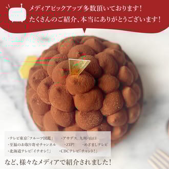 ５層で味わう大人のリッチチョコタルト18㎝