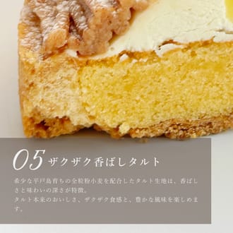 モンブラン好きさのための濃厚モンブランチーズタルト18㎝