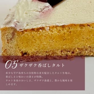 チェリー好きさんのための贅沢ダークチェリータルト14㎝