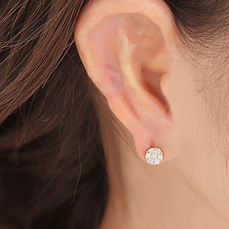 K18 ダイヤ ピアス DIA トータル 0.40CT