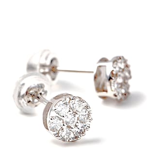 プラチナ900 ダイヤ ピアス DIA トータル 0.4CT