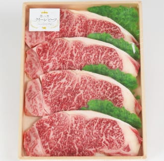 豊の香 クイーンビーフ ロースステーキ 720g （180g×4枚）