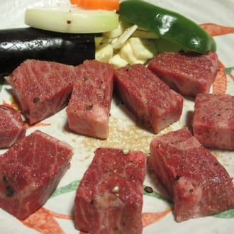 【九州・福岡・博多和牛】モモサイコロステーキ用1000g(500g×2p)
