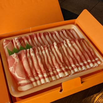 ヤマトポーク 肩ローススライス しゃぶしゃぶ用 800g