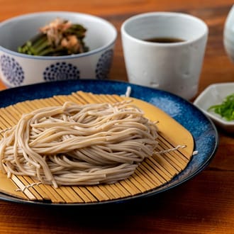 西わらび入り蕎麦 ＆ 山菜ミックスセット（小）【めいぶつチョイス限定】