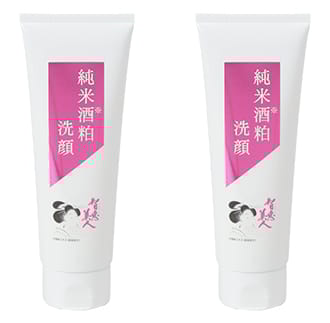 智恵美人純米酒粕パック・純米酒粕洗顔 各2個セット