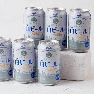 ユキノチカラ白ビール350ml　６缶