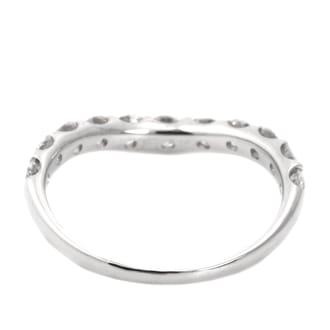 1.0ct　ウェーブ　ダイヤ　リング