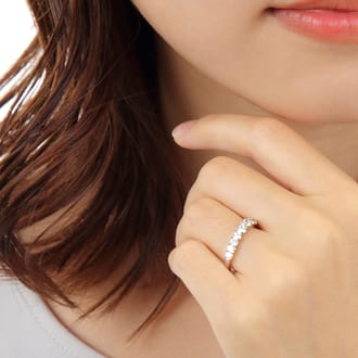 PTダイヤモンドグラディエーションリング1.0ＣＴ