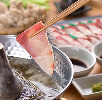 豊後絆屋のかぼすブリしゃぶセット 切身350g（だしスープ付）