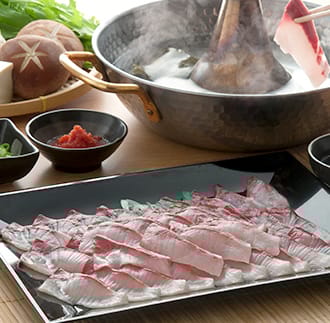 豊後絆屋のかぼすブリしゃぶセット 切身350g（だしスープ付）