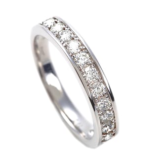 プラチナ ダイヤ 0.5CＴ 一文字リング