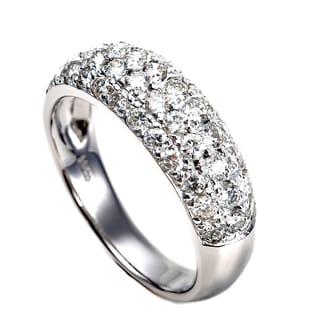 プラチナ ダイヤ パヴェ 1.0CT リング