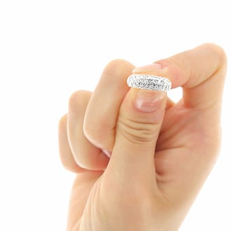 プラチナ ダイヤ パヴェ 1.0CT リング