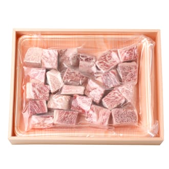 【佐賀牛】 赤身 角切り コロコロステーキ 500g