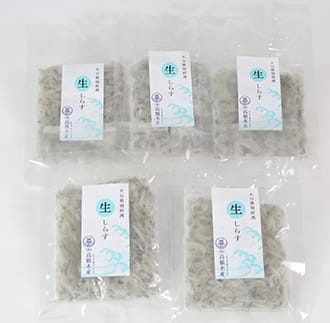 豊後別府湾生しらす 計500g（100g×5パック）