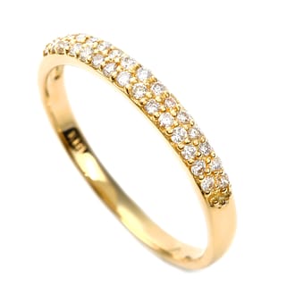 Ｋ18 ダイヤモンド パヴェ リング 0.2CT