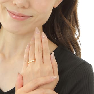 Ｋ18 ダイヤモンド パヴェ リング 0.2CT