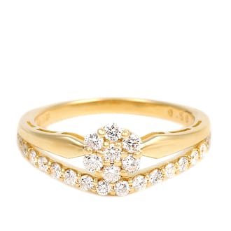 K18 ダイヤ 0.5CT リング
