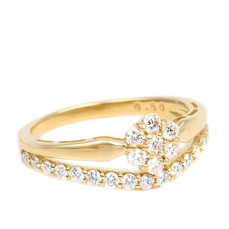 K18 ダイヤ 0.5CT リング