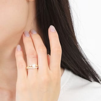 K18 ダイヤ 0.5CT リング