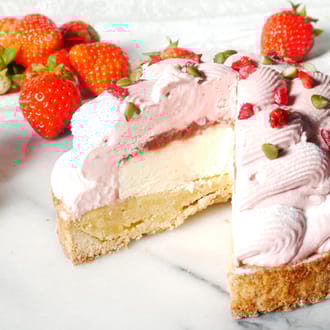 あまおうとゆめのかモンブランタルト18㎝