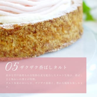 あまおうとゆめのかモンブランタルト18㎝