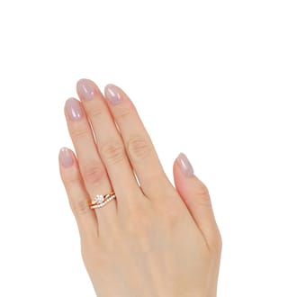K18PG ダイヤ 0.5CT リング