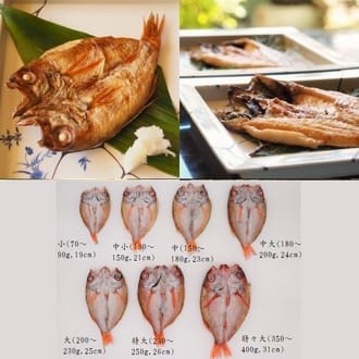 一晩干のどぐろ一夜干し（230～280ｇ）