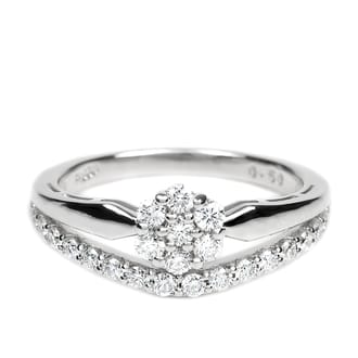 プラチナ ダイヤ 0.5CT リング