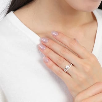 プラチナ ダイヤ 0.5CT リング