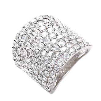 豪華 プラチナ 5CT ダイヤ リング
