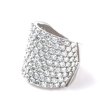 豪華 プラチナ 5CT ダイヤ リング