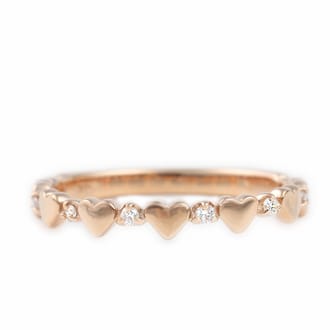 K18PG ダイヤ リング 0.06CT