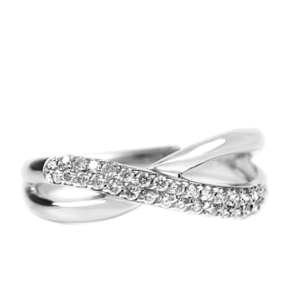 プラチナ　ダイヤ　リング　パヴェ 0.2CT