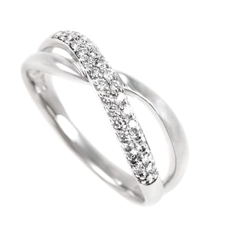 プラチナ　ダイヤ　リング　パヴェ 0.2CT