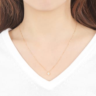 K18 VS ダイヤモンド　ペンダント　0.2ＣＴ