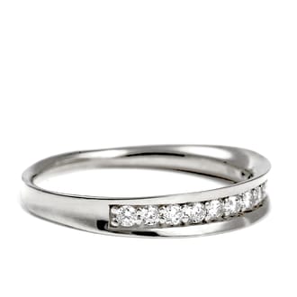 プラチナ ダイヤ リング 0.20CT 縁あり
