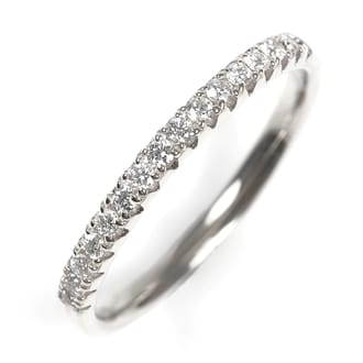 プラチナ ダイヤ リング　0.20ＣＴ　ハーフエタニティ