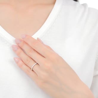 プラチナ ダイヤ リング　0.20ＣＴ　ハーフエタニティ