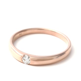 K10PG DIA RING 0.10CT R3620DIR2