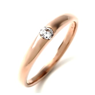 K10PG DIA RING 0.10CT R3620DIR2