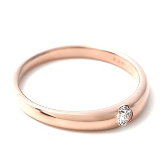 K10PG DIA RING 0.10CT R3620DIR2