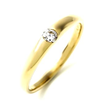 K10YG DIA RING 0.10CT R3620DIY2