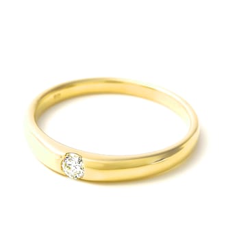 K10YG DIA RING 0.10CT R3620DIY2
