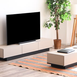 テレビ台 ローボード スリット加工 完成品 日本製 国産 テレビボード ロータイプ 引き出し 180cm 木製