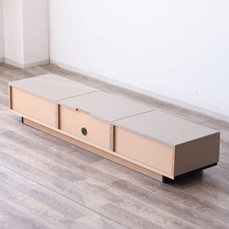 テレビ台 ローボード スリット加工 完成品 日本製 国産 テレビボード ロータイプ 引き出し 180cm 木製