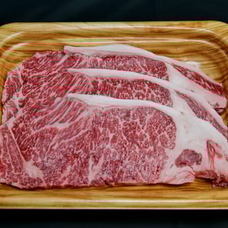 瑞穂牛ロースステーキ600g（3枚入）冷凍