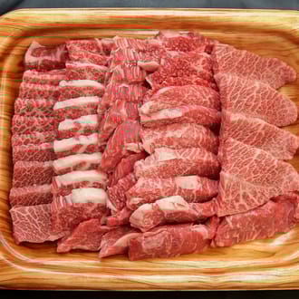瑞穂農場で育てた常陸牛バラモモ焼肉用　500g冷凍